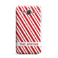 Candy Cane Personalised Samsung Galaxy J7 Case
