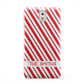 Candy Cane Personalised Samsung Galaxy Note 3 Case