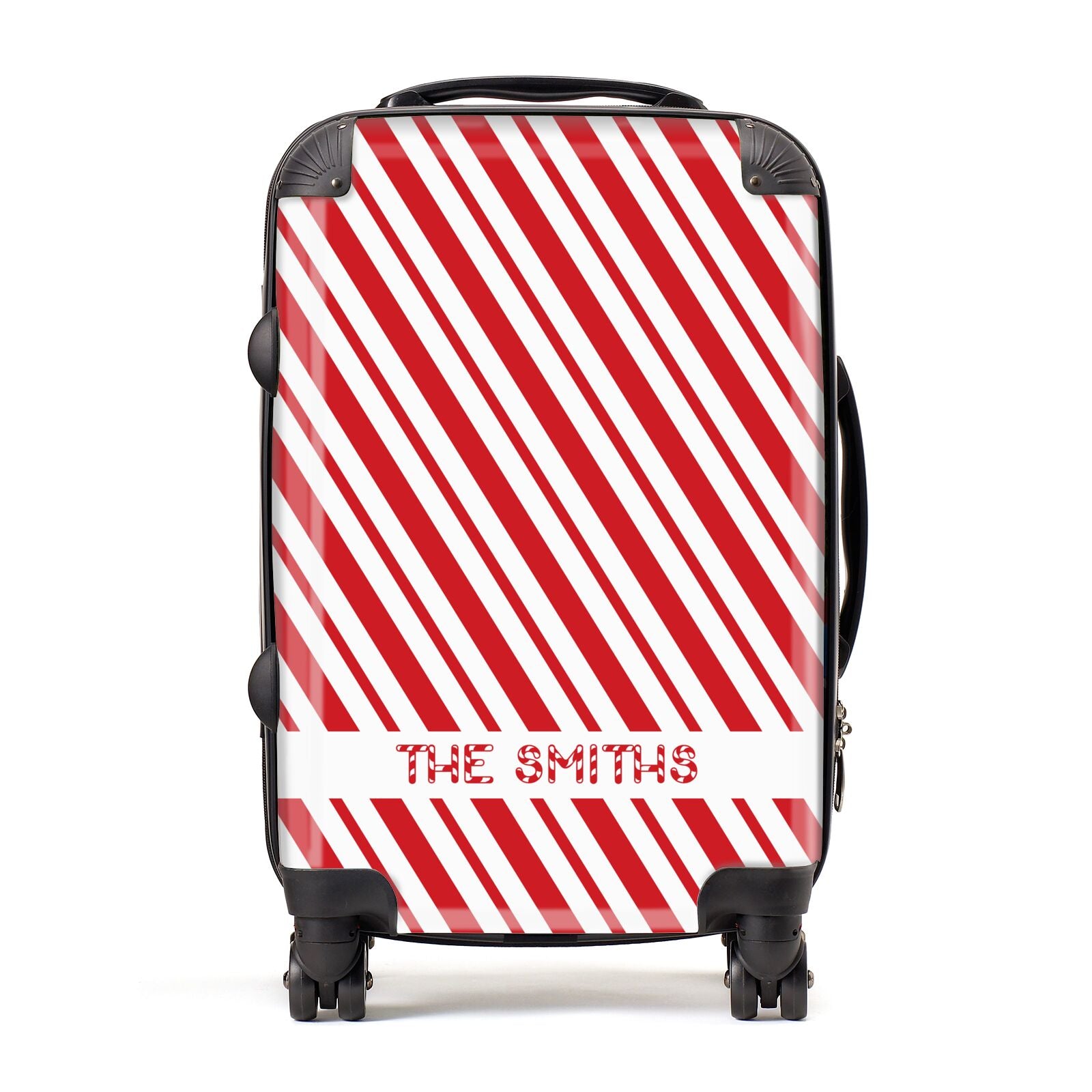 Candy Cane Personalised Suitcase