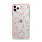 Candy Cane iPhone 11 Pro Max Impact Pink Edge Case