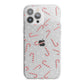 Candy Cane iPhone 13 Pro Max TPU Impact Case with White Edges