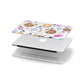 Candyland Galaxy Clear Personalised Apple MacBook Case in Detail