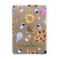 Candyland Galaxy Clear Personalised Apple iPad Gold Case