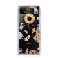 Candyland Galaxy Clear Personalised Huawei Enjoy 20 Phone Case