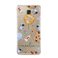 Candyland Galaxy Clear Personalised Samsung Galaxy A3 2016 Case on gold phone