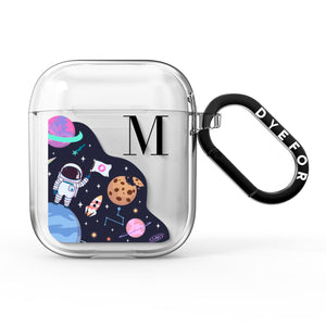 Candyland Galaxy Custom Initial AirPods Case