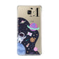 Candyland Galaxy Custom Initial Samsung Galaxy A9 2016 Case on gold phone