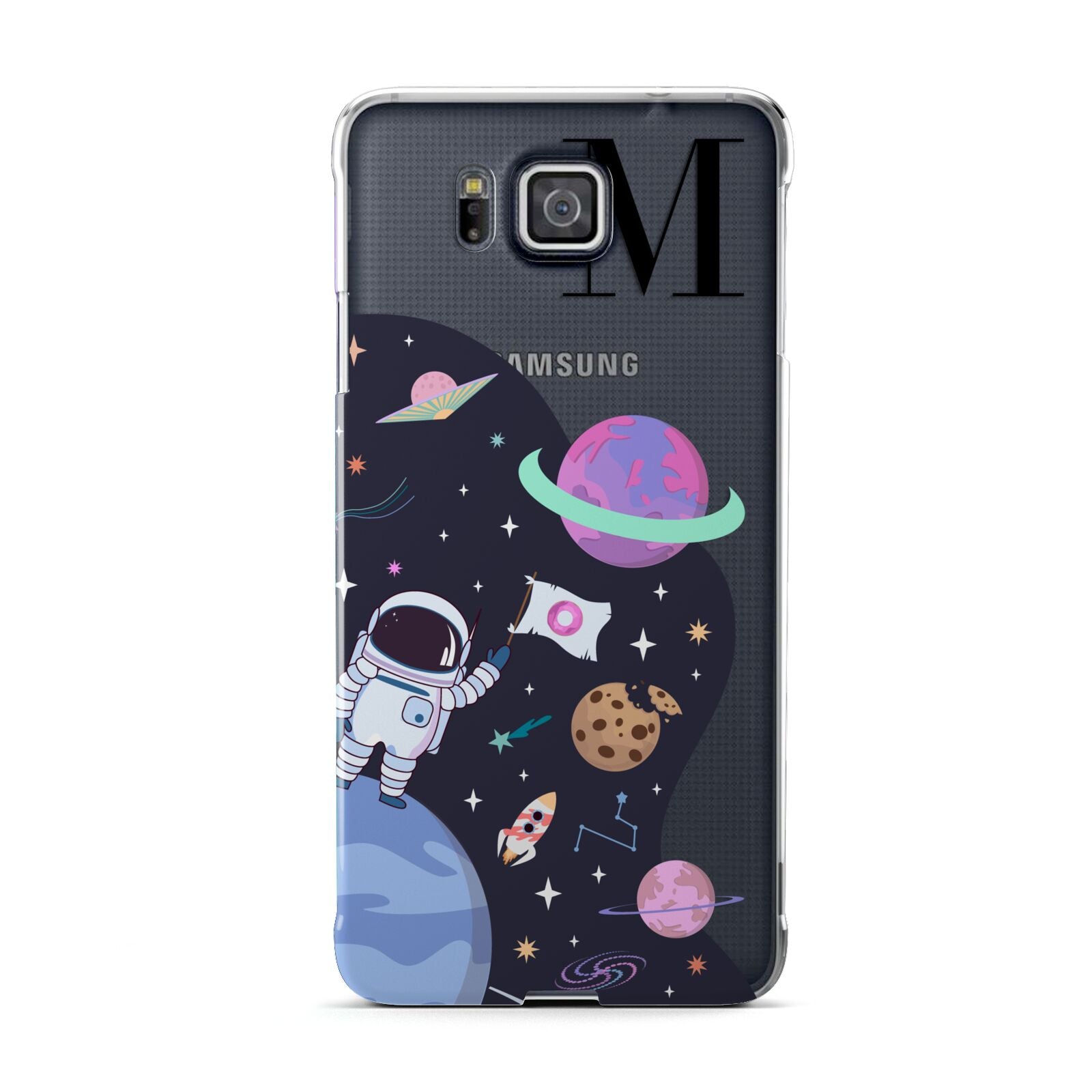 Candyland Galaxy Custom Initial Samsung Galaxy Alpha Case