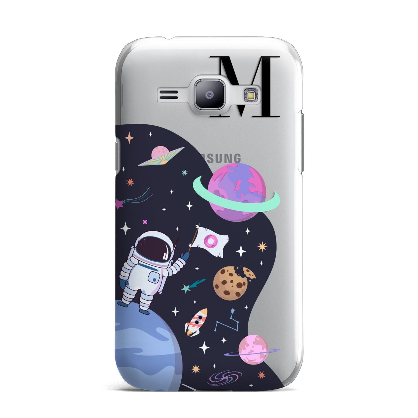 Candyland Galaxy Custom Initial Samsung Galaxy J1 2015 Case