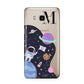 Candyland Galaxy Custom Initial Samsung Galaxy J7 2016 Case on gold phone