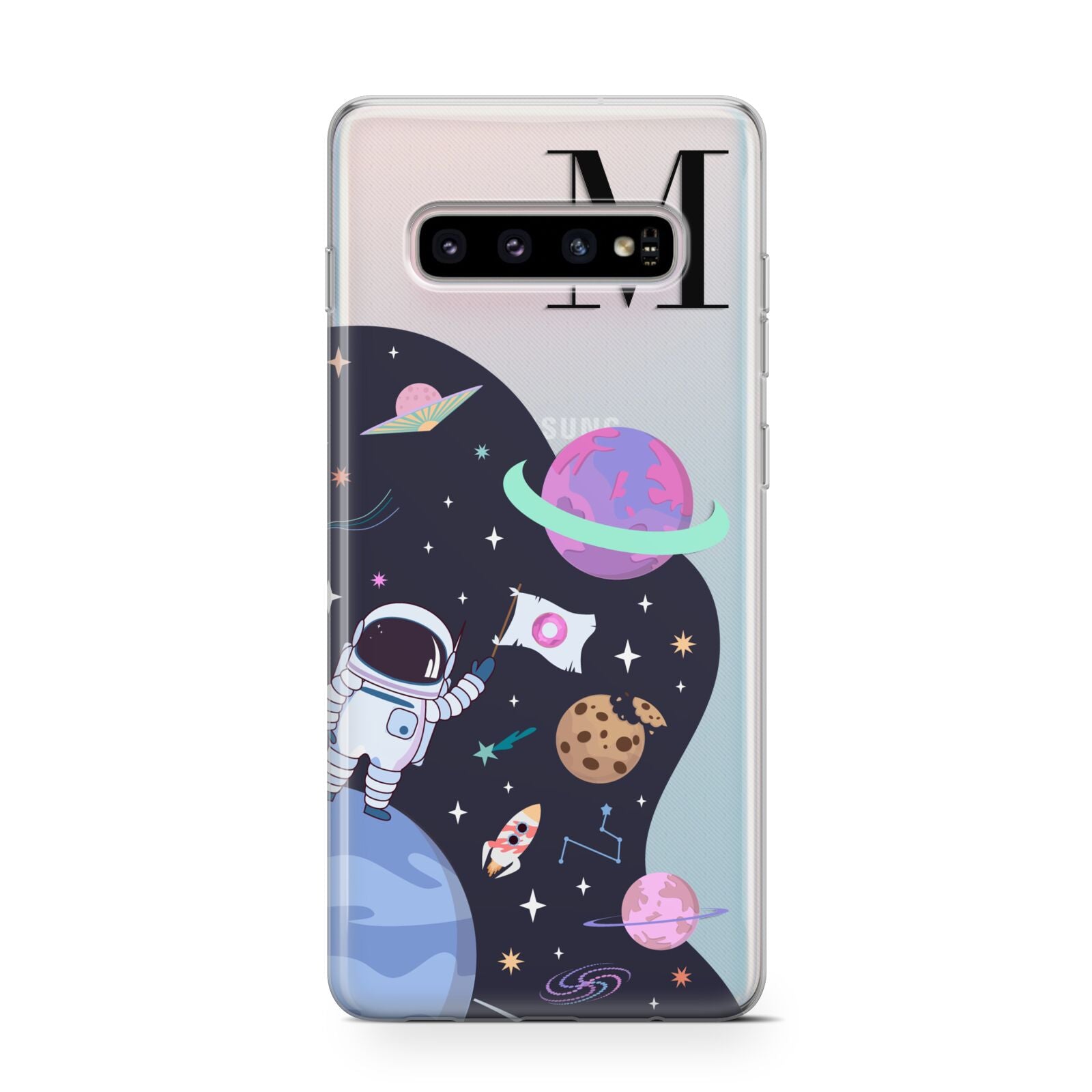Candyland Galaxy Custom Initial Samsung Galaxy S10 Case