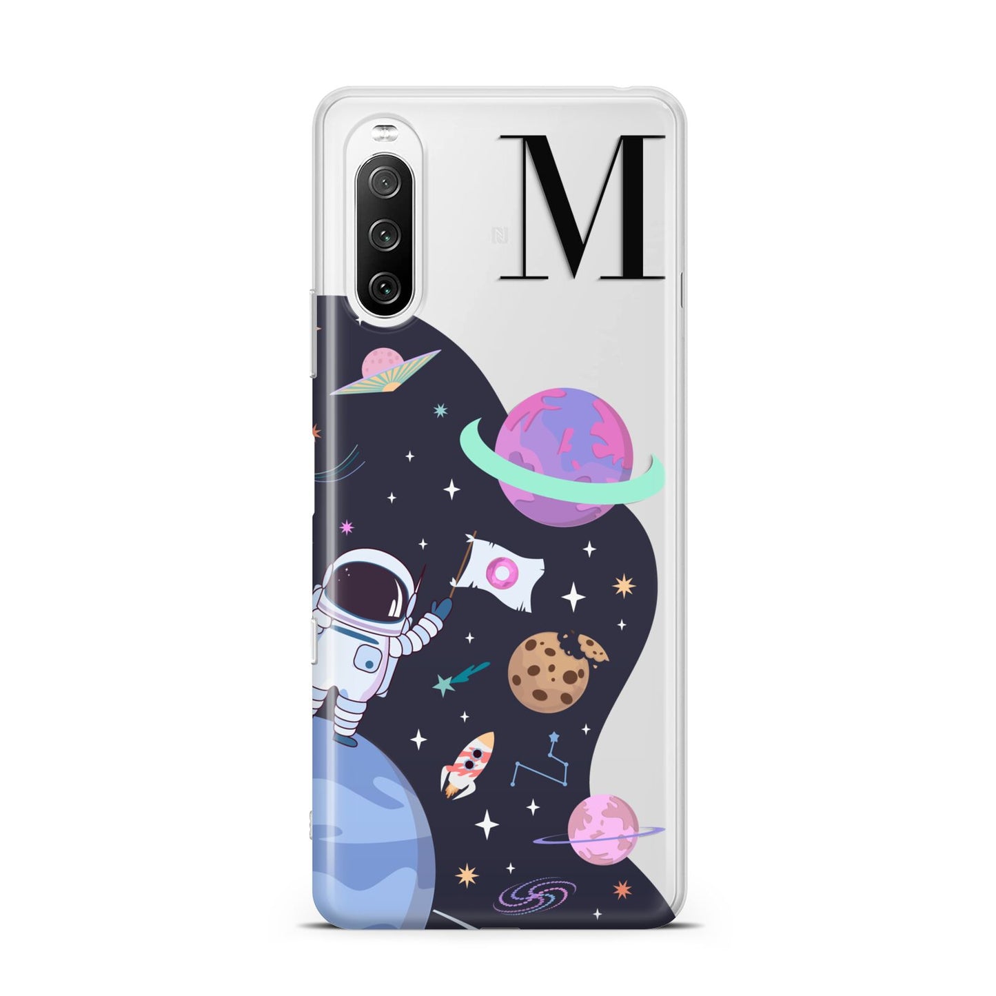 Candyland Galaxy Custom Initial Sony Xperia 10 III Case
