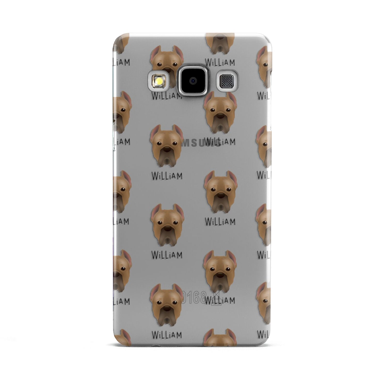 Cane Corso Italiano Icon with Name Samsung Galaxy A5 Case