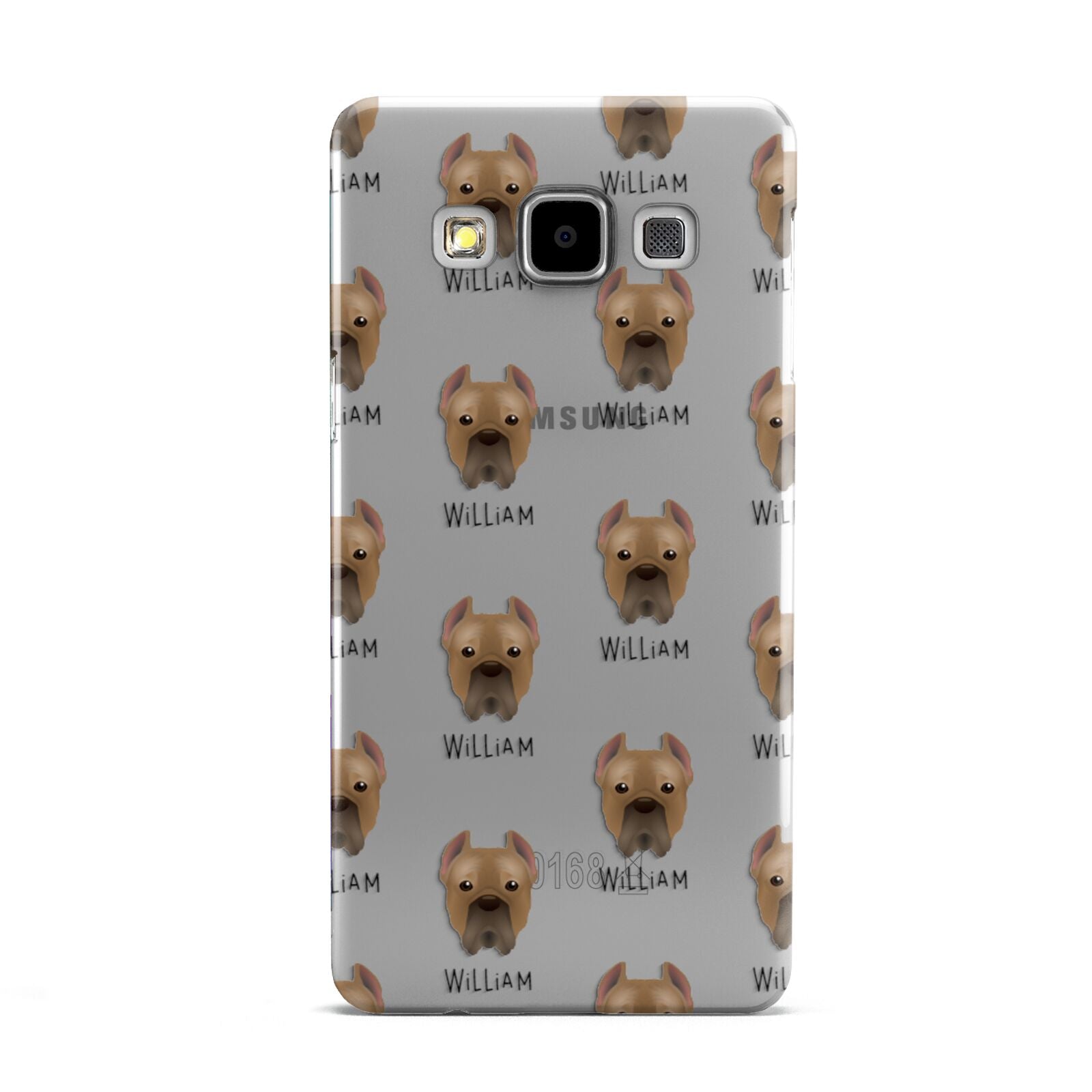 Cane Corso Italiano Icon with Name Samsung Galaxy A5 Case