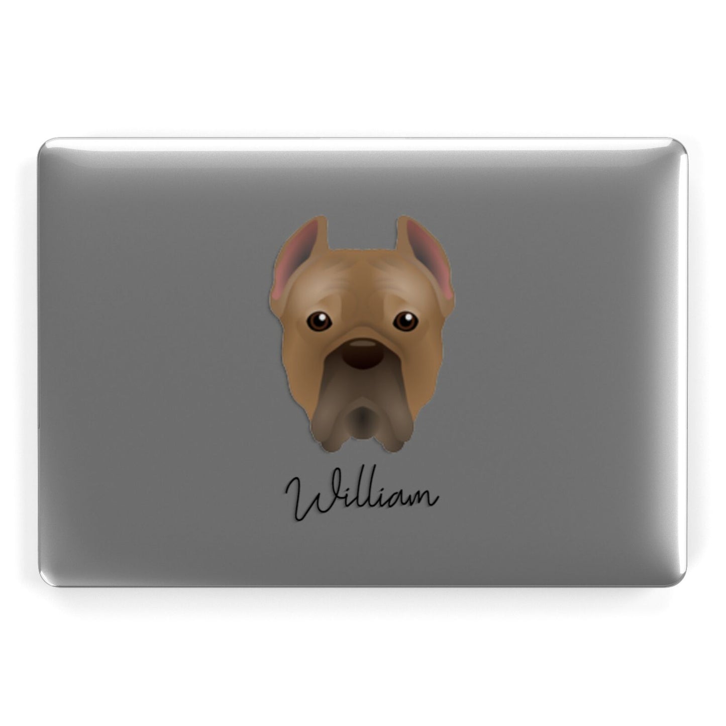 Cane Corso Italiano Personalised Apple MacBook Case