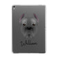 Cane Corso Italiano Personalised Apple iPad Grey Case