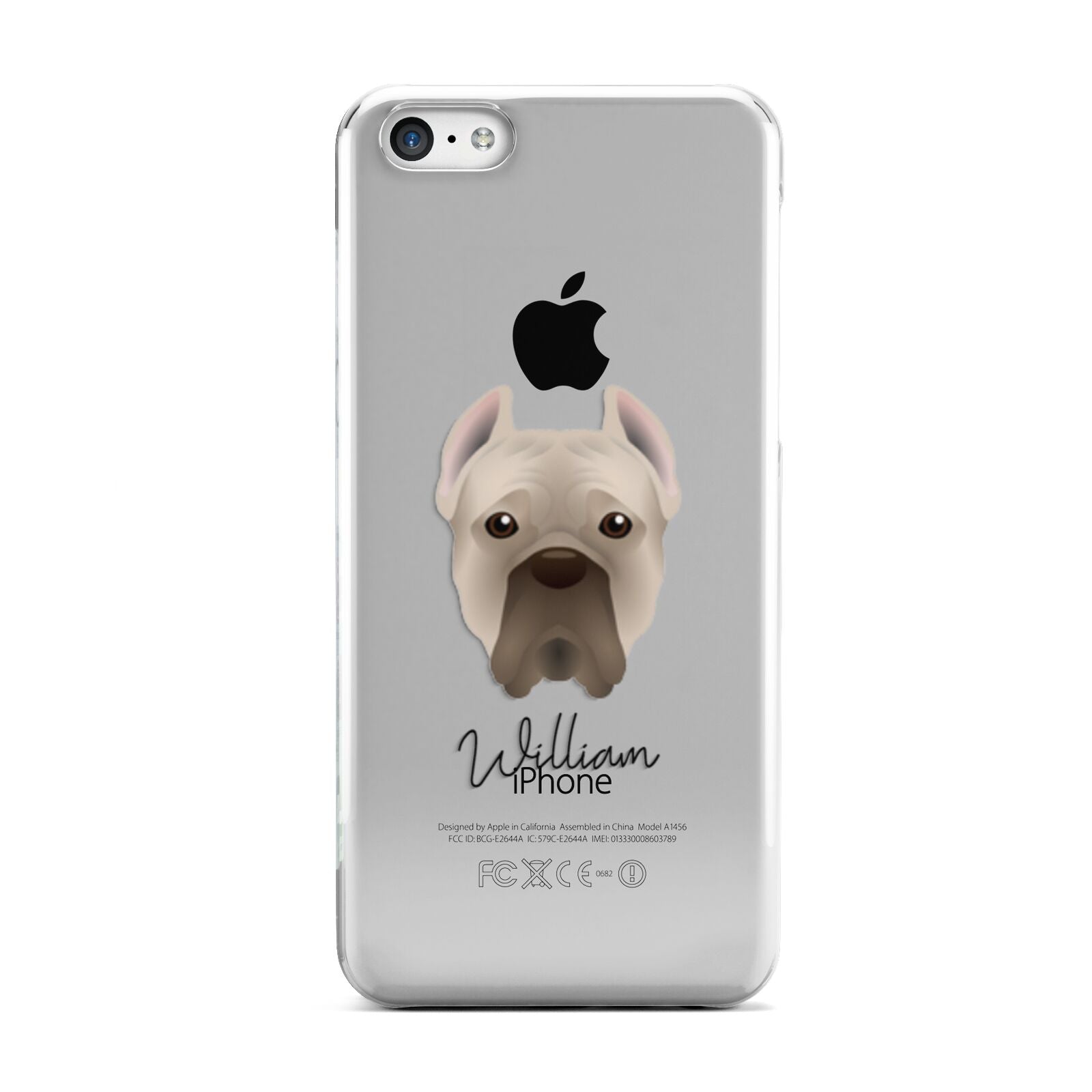 Cane Corso Italiano Personalised Apple iPhone 5c Case