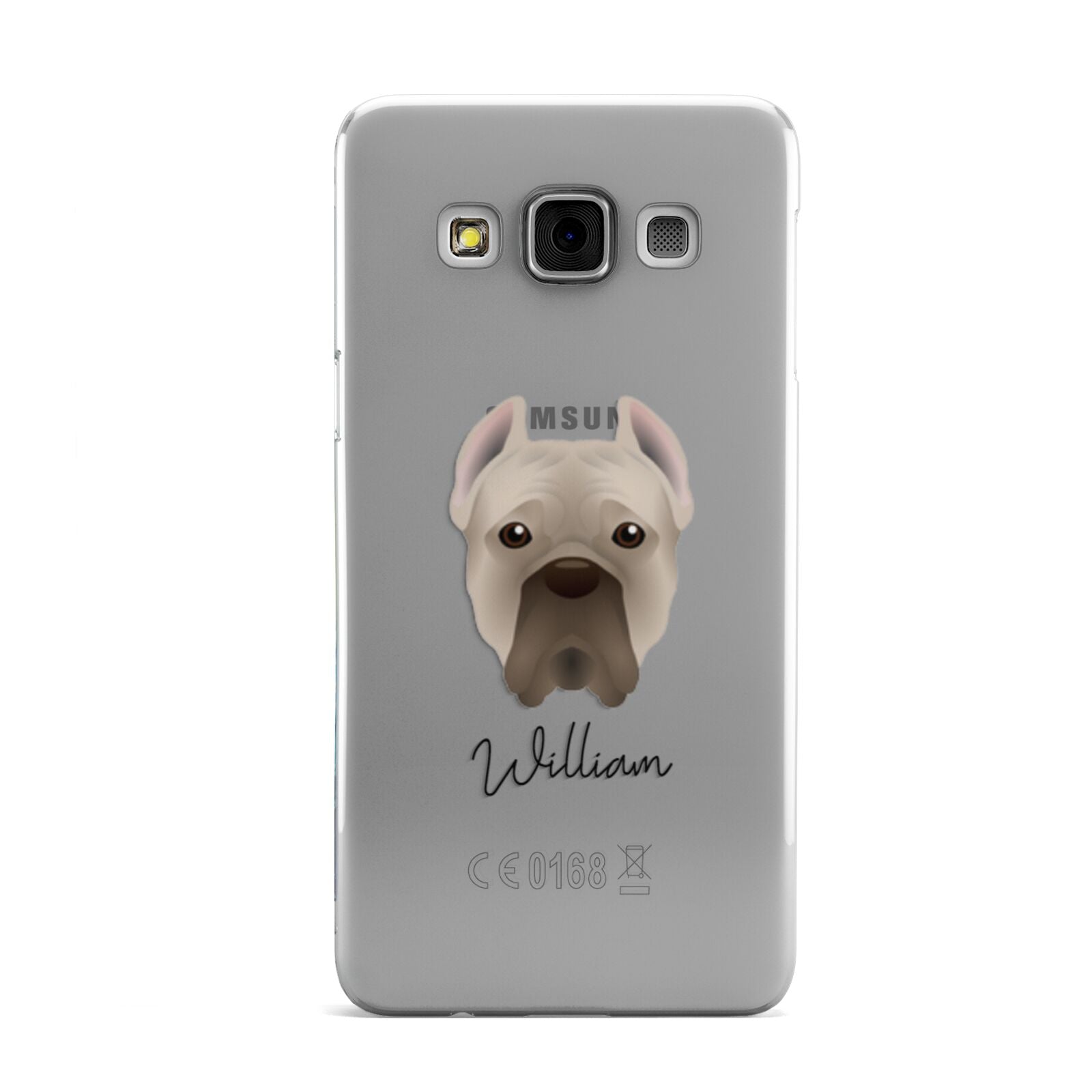 Cane Corso Italiano Personalised Samsung Galaxy A3 Case