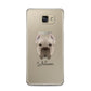 Cane Corso Italiano Personalised Samsung Galaxy A5 2016 Case on gold phone