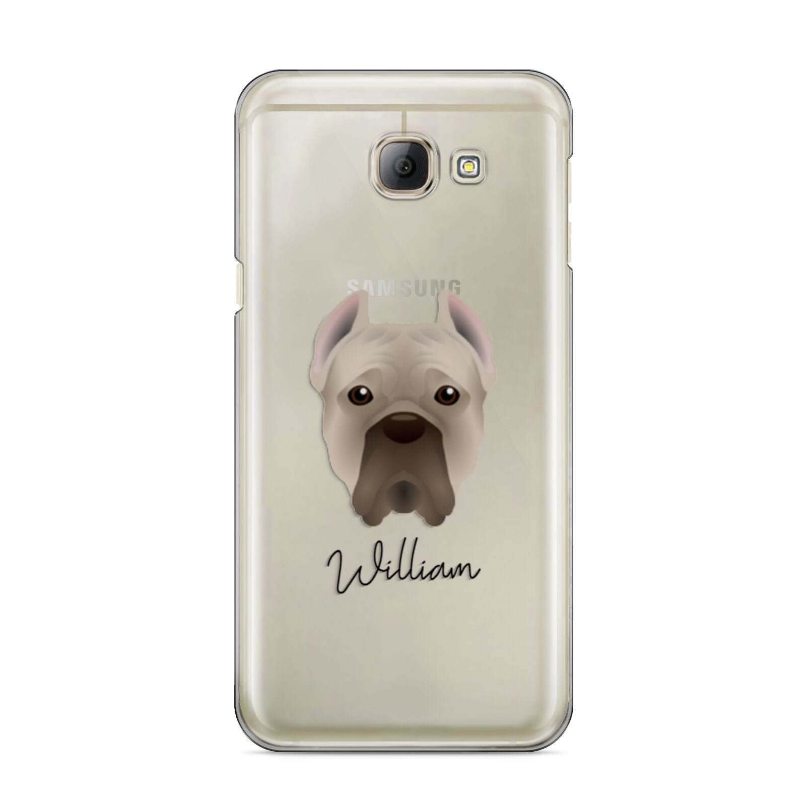 Cane Corso Italiano Personalised Samsung Galaxy A8 2016 Case