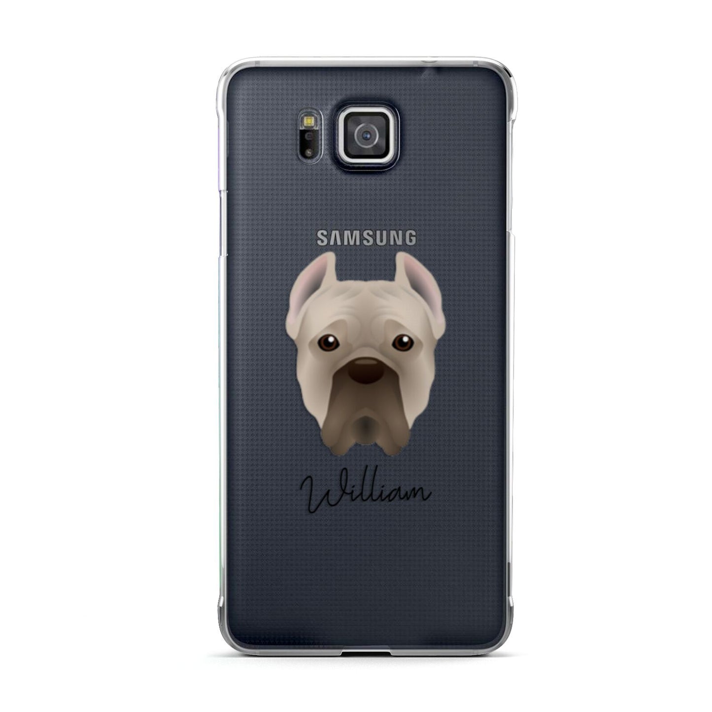 Cane Corso Italiano Personalised Samsung Galaxy Alpha Case