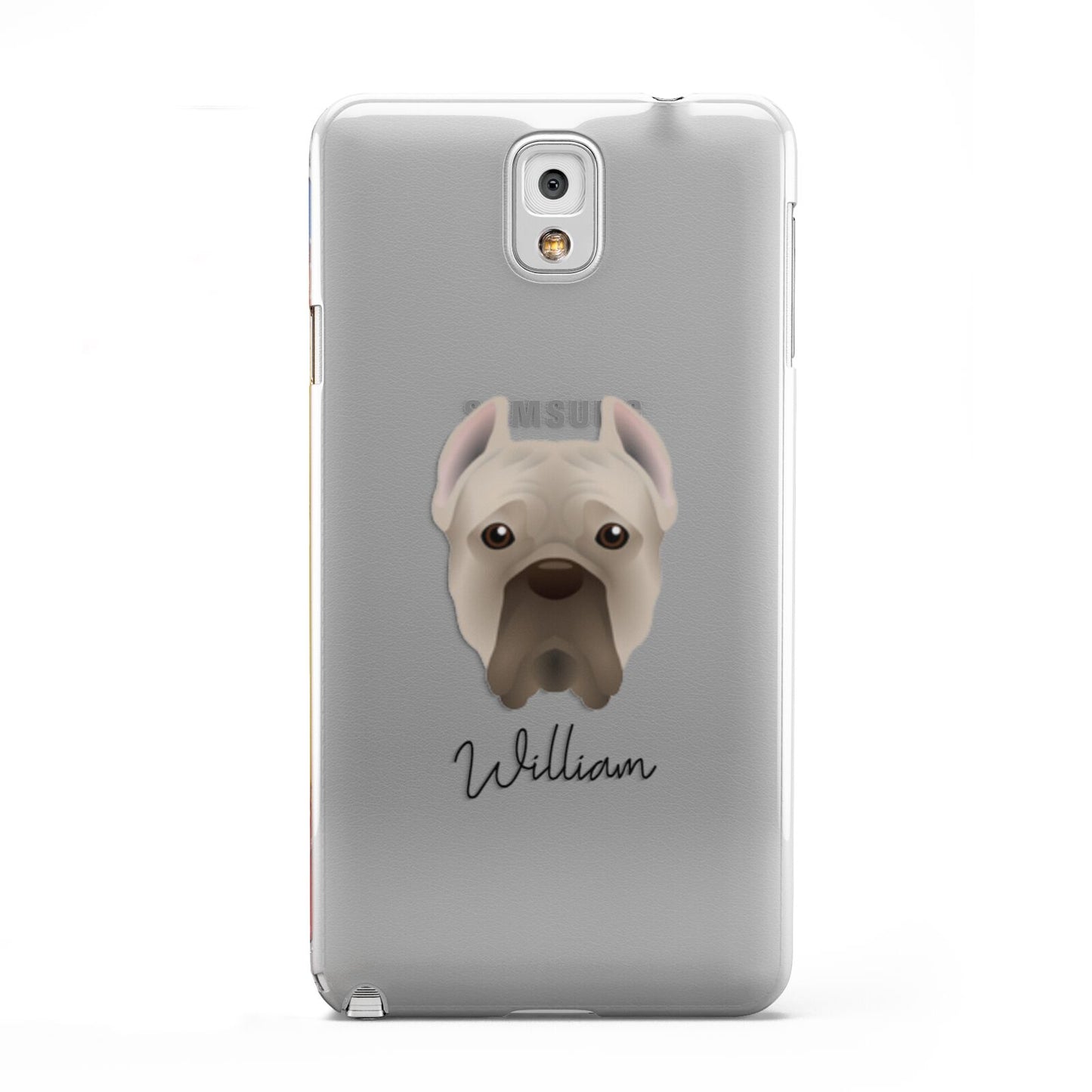 Cane Corso Italiano Personalised Samsung Galaxy Note 3 Case