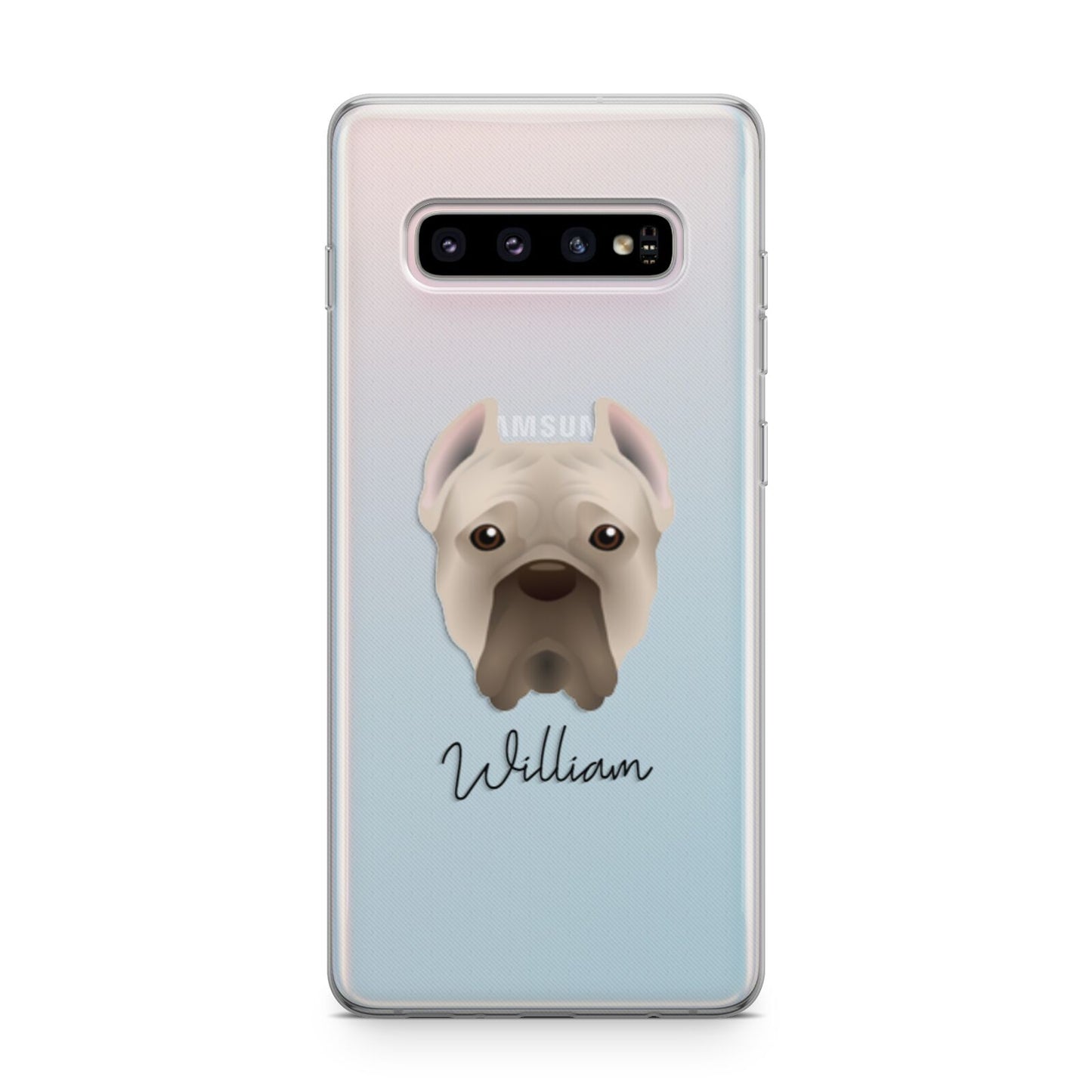 Cane Corso Italiano Personalised Samsung Galaxy S10 Plus Case