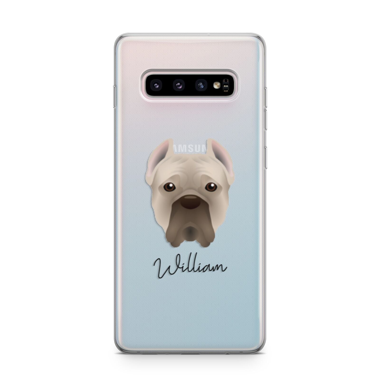 Cane Corso Italiano Personalised Samsung Galaxy S10 Plus Case