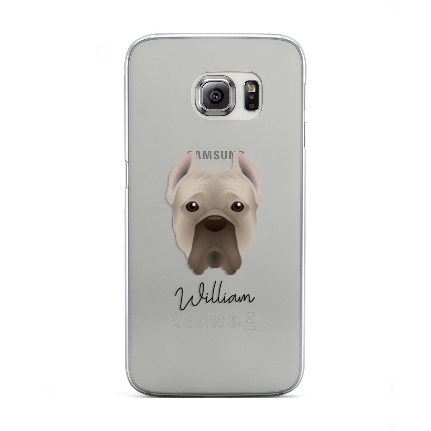Cane Corso Italiano Personalised Samsung Galaxy S6 Edge Case