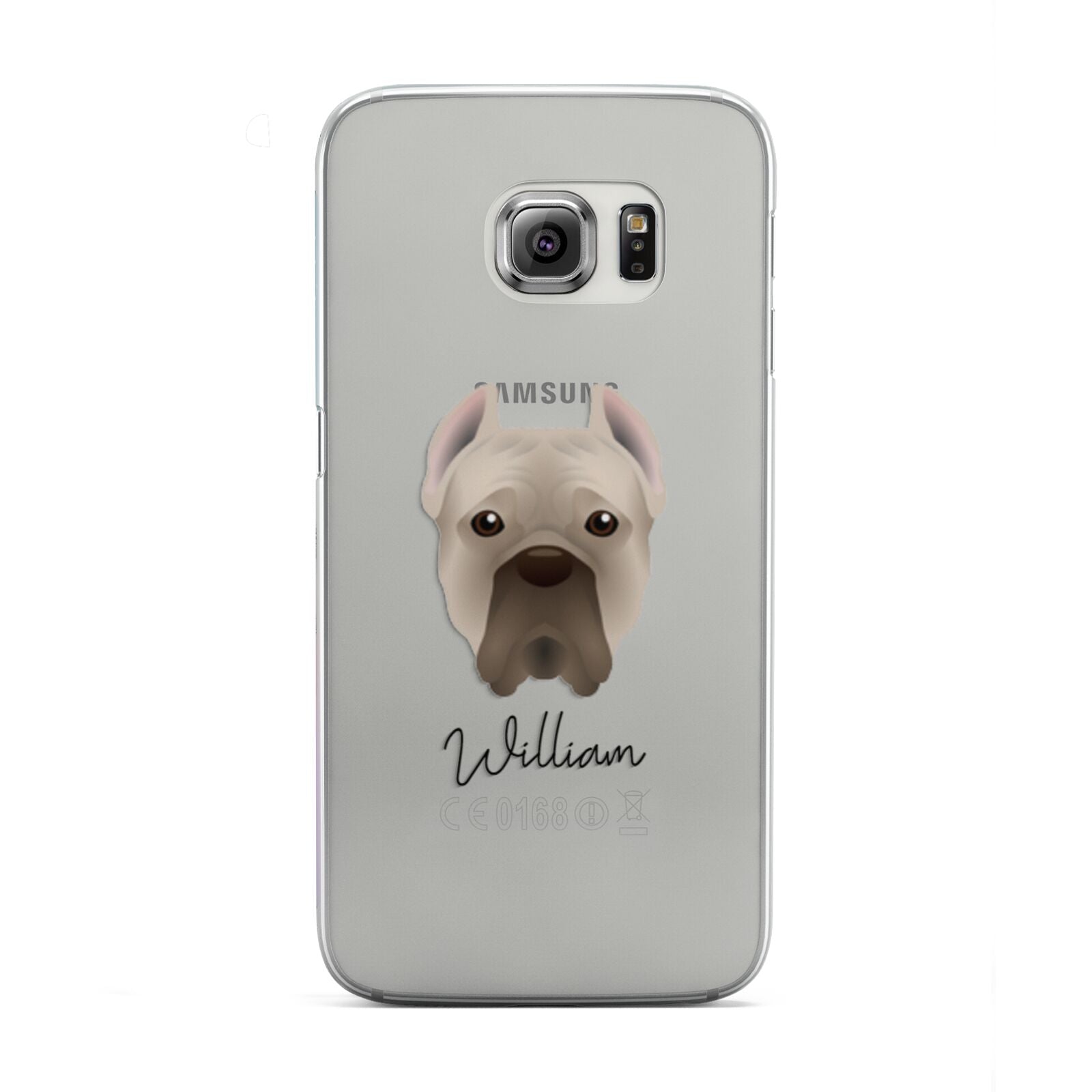 Cane Corso Italiano Personalised Samsung Galaxy S6 Edge Case
