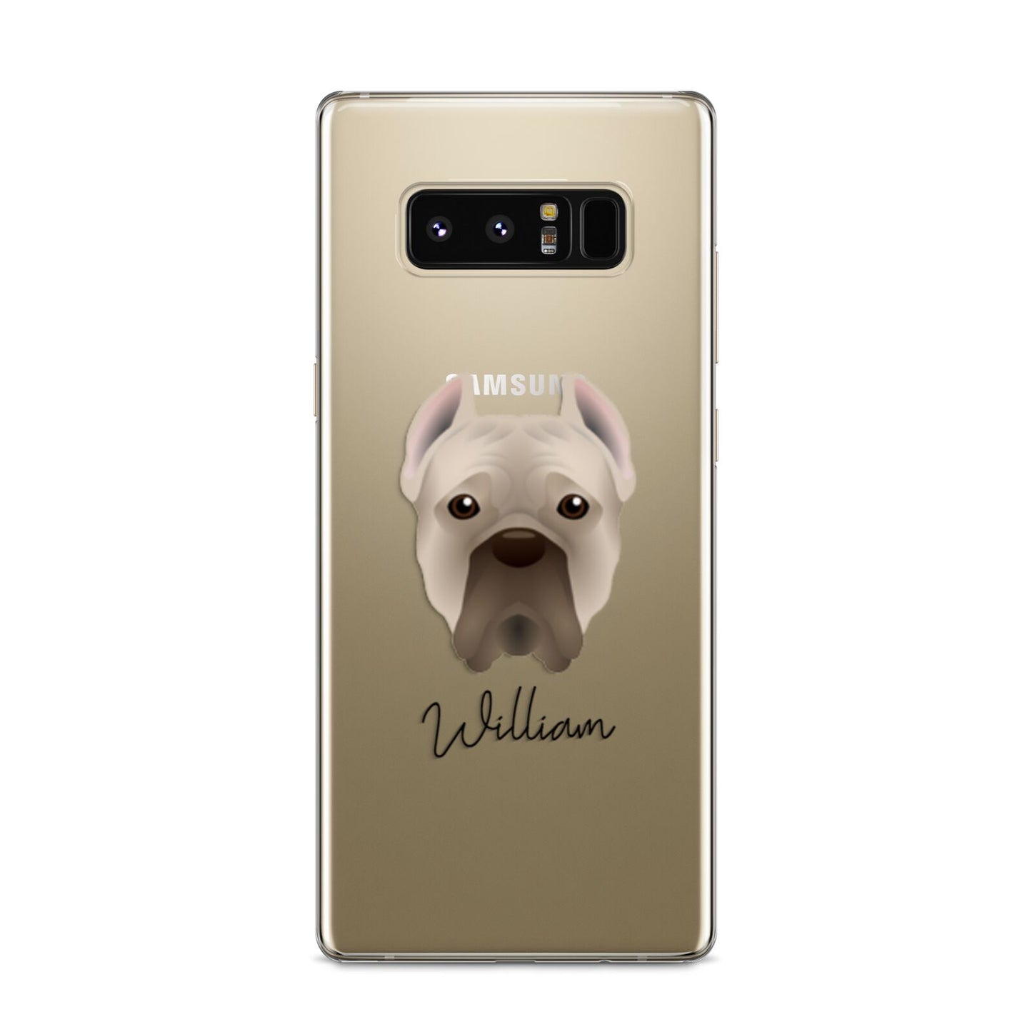 Cane Corso Italiano Personalised Samsung Galaxy S8 Case