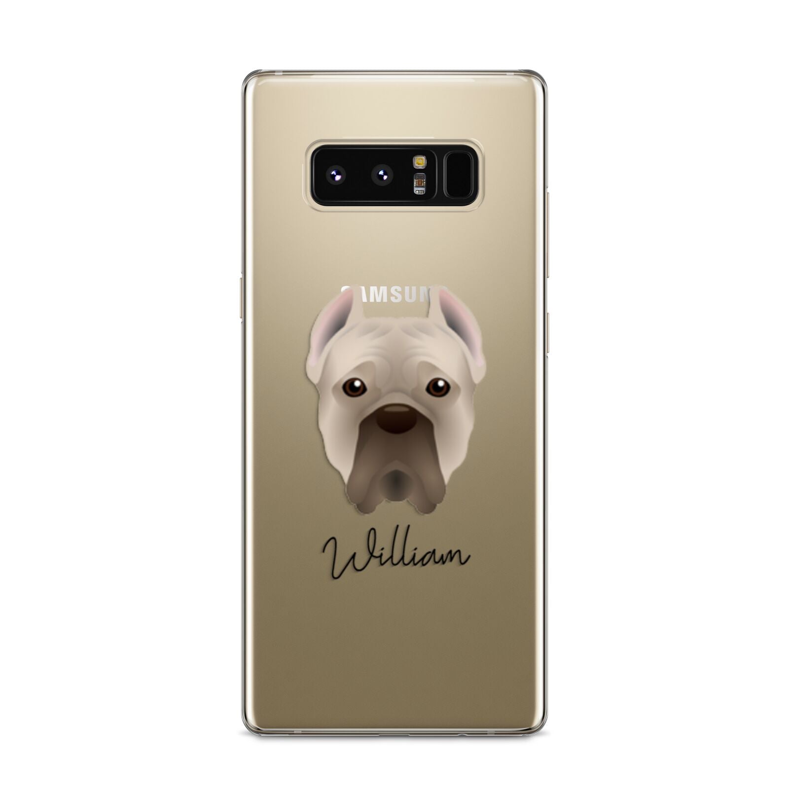 Cane Corso Italiano Personalised Samsung Galaxy S8 Case