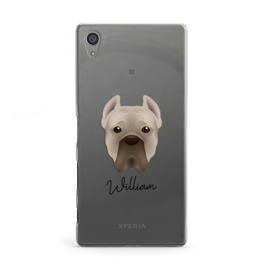 Cane Corso Italiano Personalised Sony Xperia Case