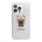 Cane Corso Italiano Personalised iPhone 13 Pro Clear Bumper Case