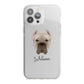 Cane Corso Italiano Personalised iPhone 13 Pro Max TPU Impact Case with White Edges