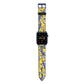 Capri Apple Watch Strap with Blue Hardware