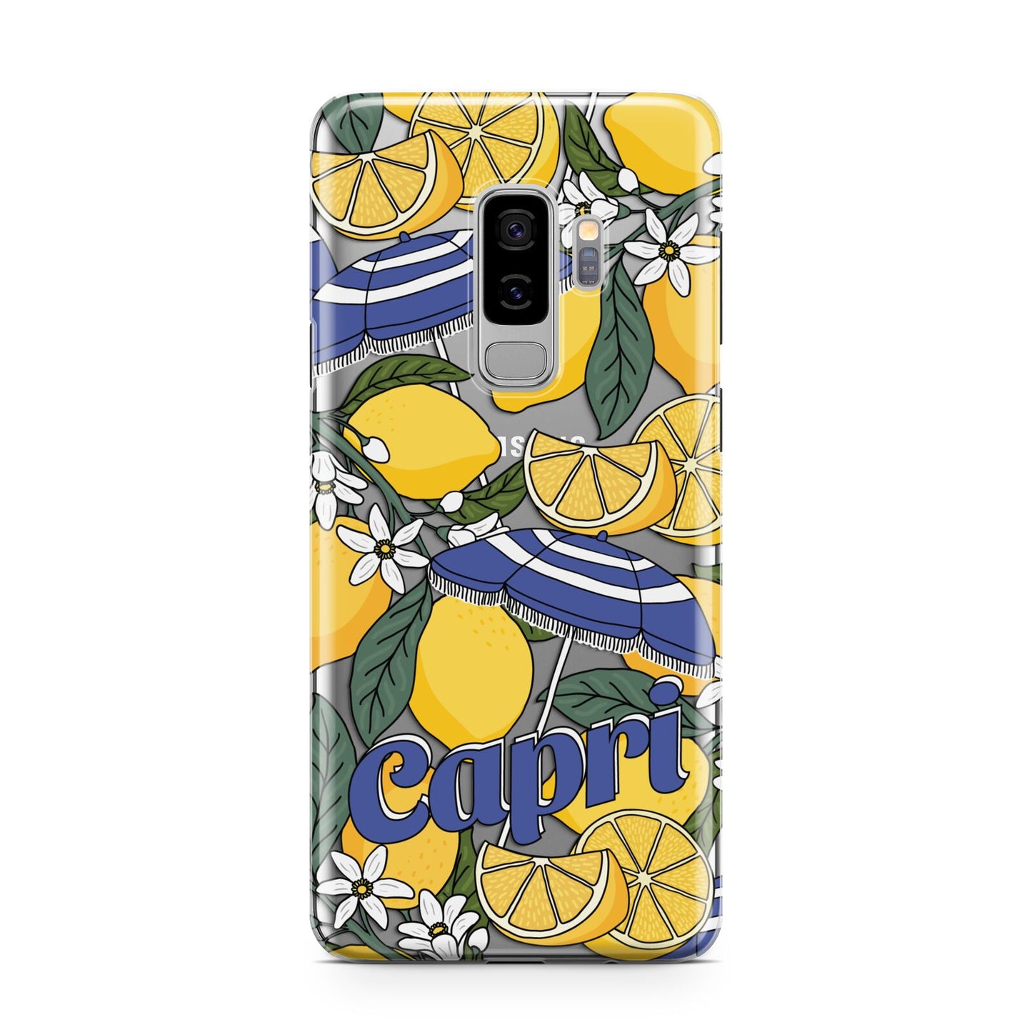 Capri Samsung Galaxy S9 Plus Case on Silver phone