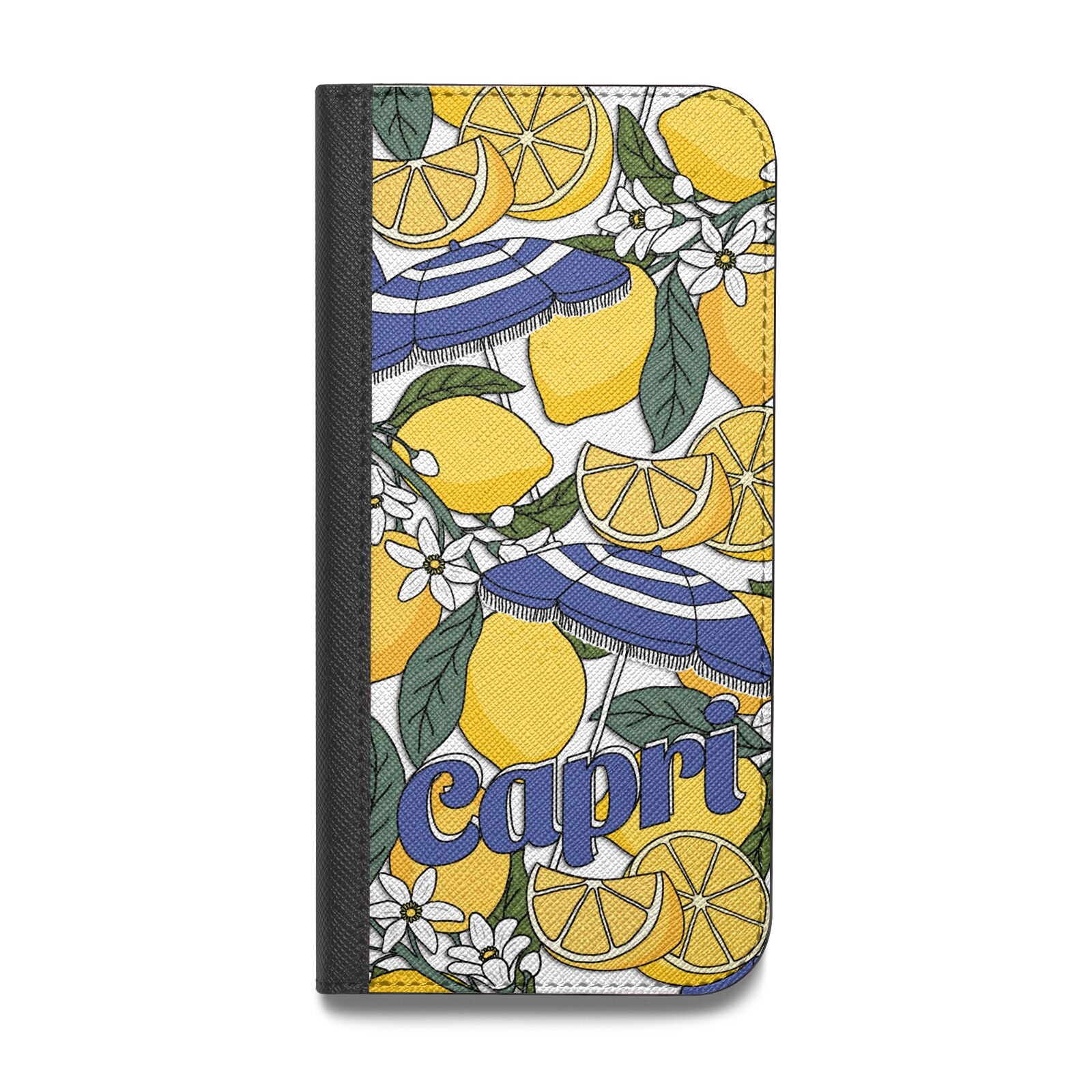 Capri Vegan Leather Flip Samsung Case