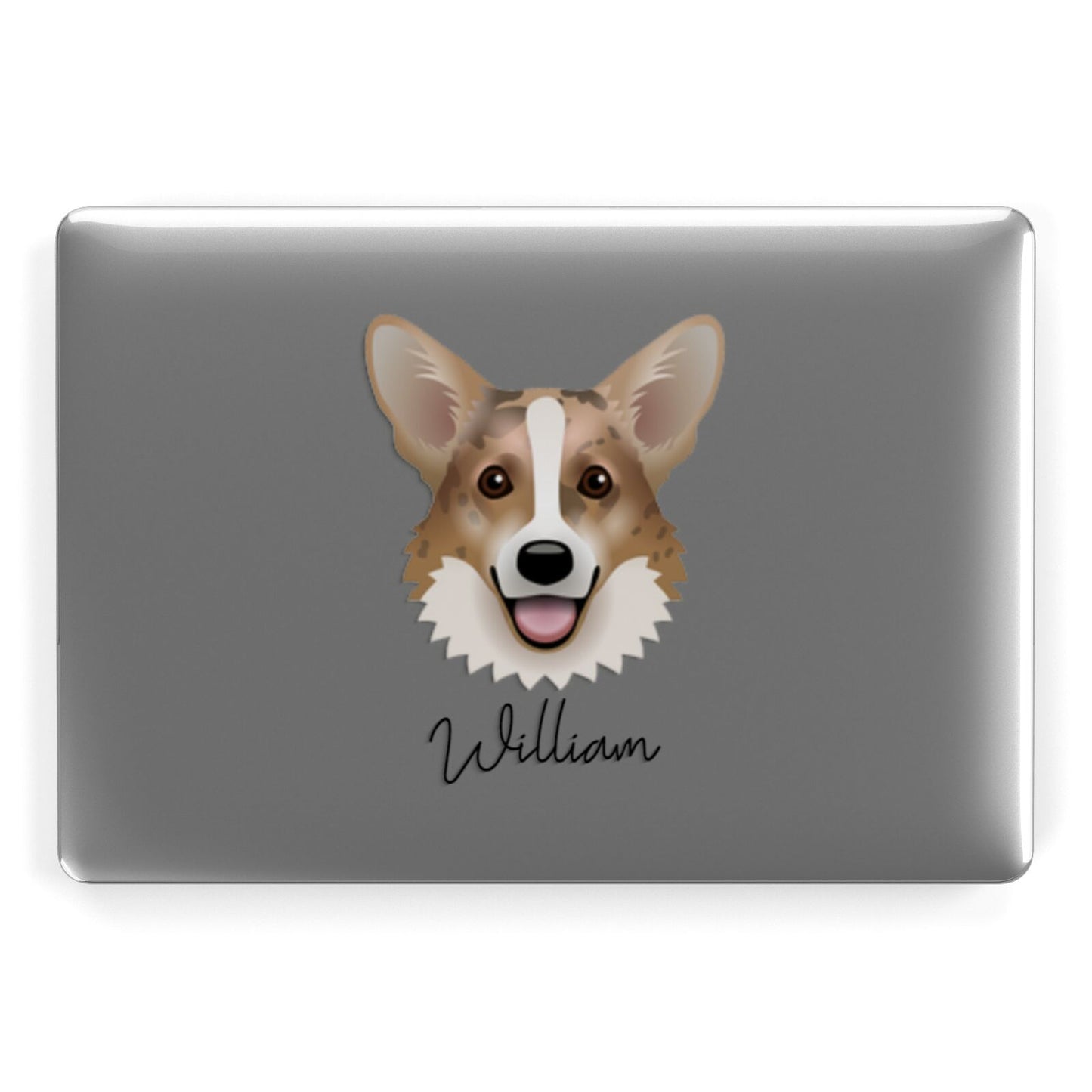Cardigan Welsh Corgi Personalised Apple MacBook Case