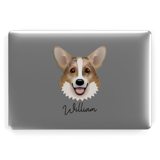 Cardigan Welsh Corgi Personalised Apple MacBook Case