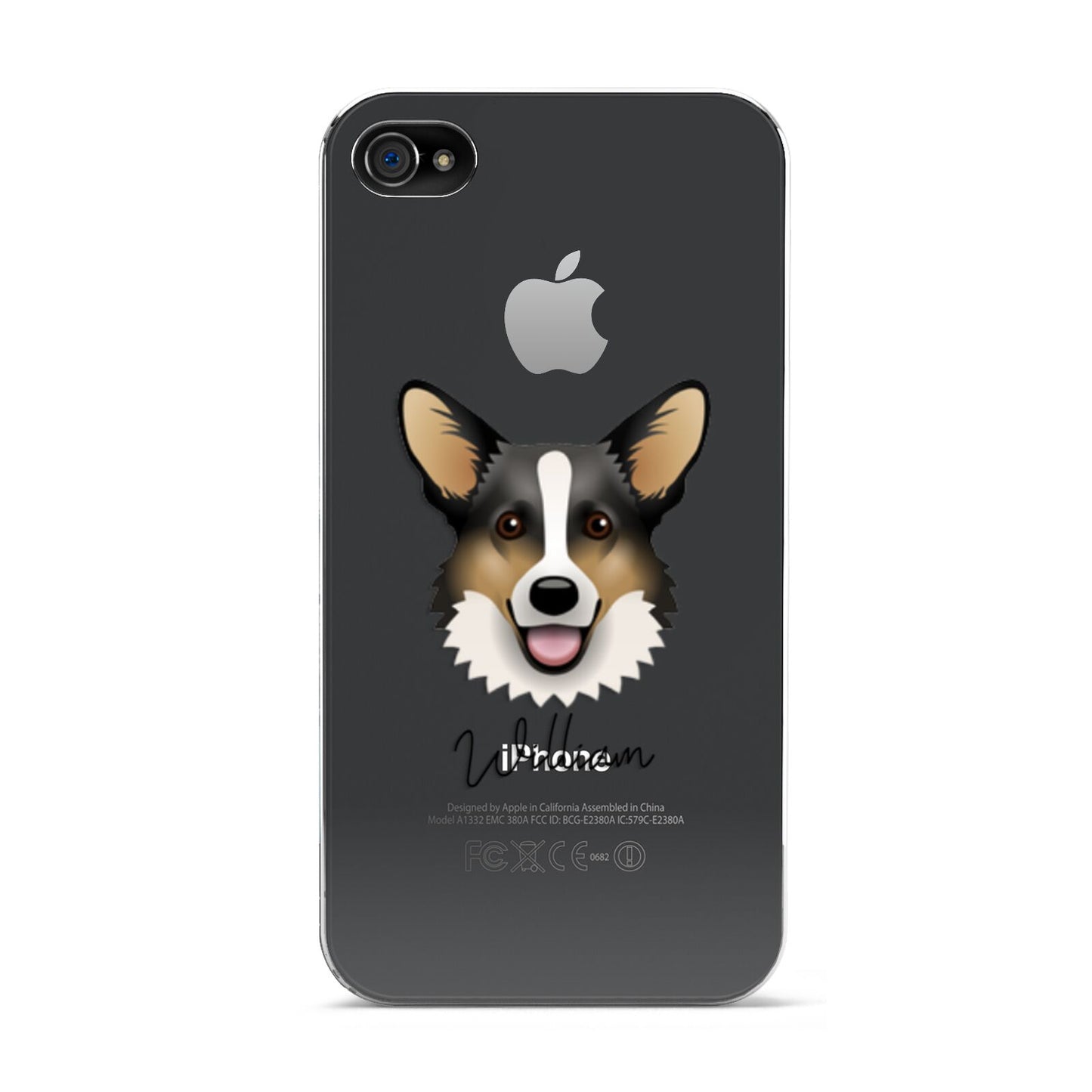 Cardigan Welsh Corgi Personalised Apple iPhone 4s Case