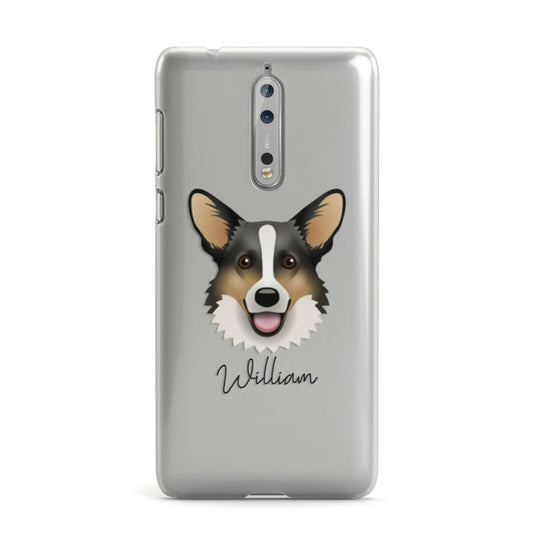 Cardigan Welsh Corgi Personalised Nokia Case