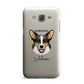Cardigan Welsh Corgi Personalised Samsung Galaxy J7 Case