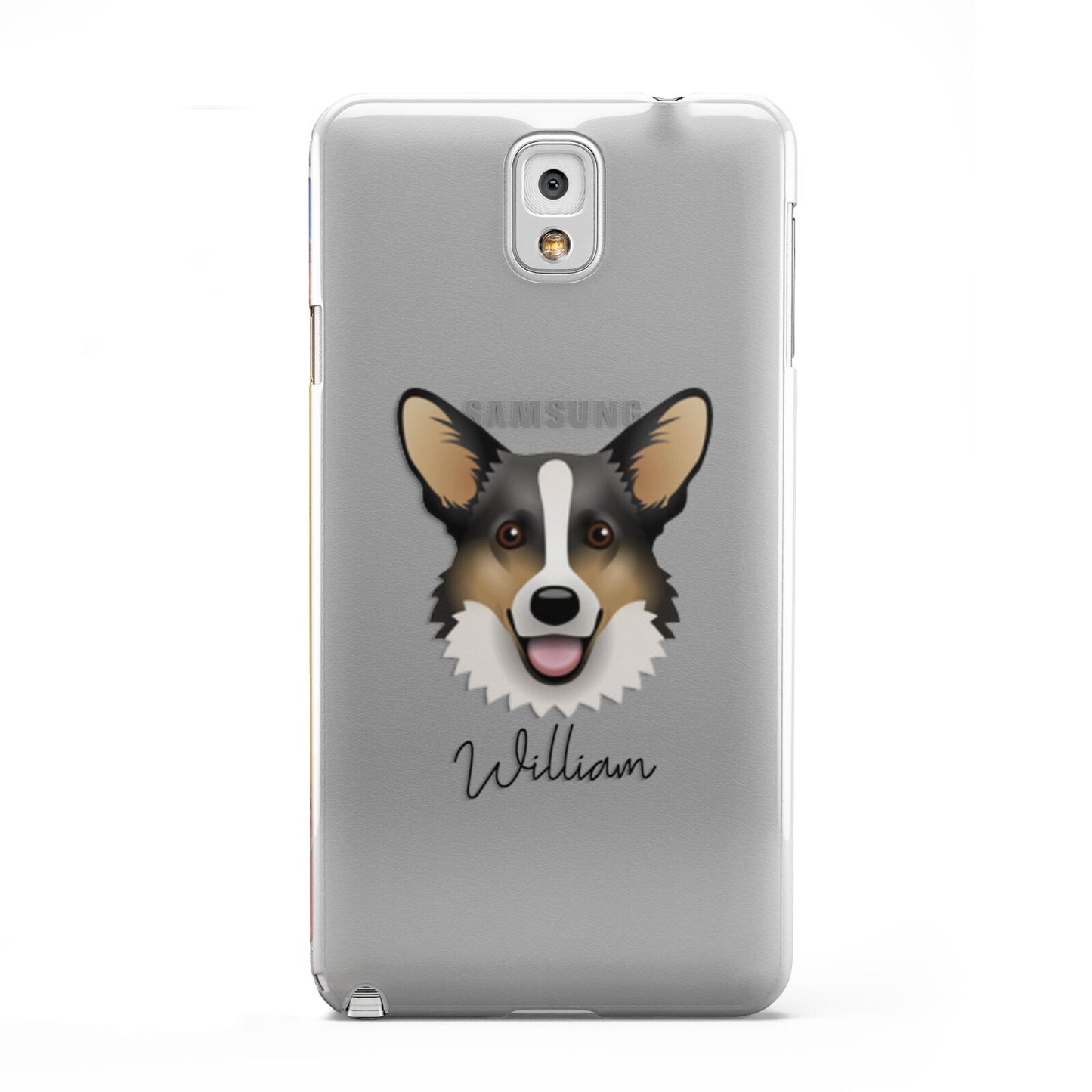 Cardigan Welsh Corgi Personalised Samsung Galaxy Note 3 Case