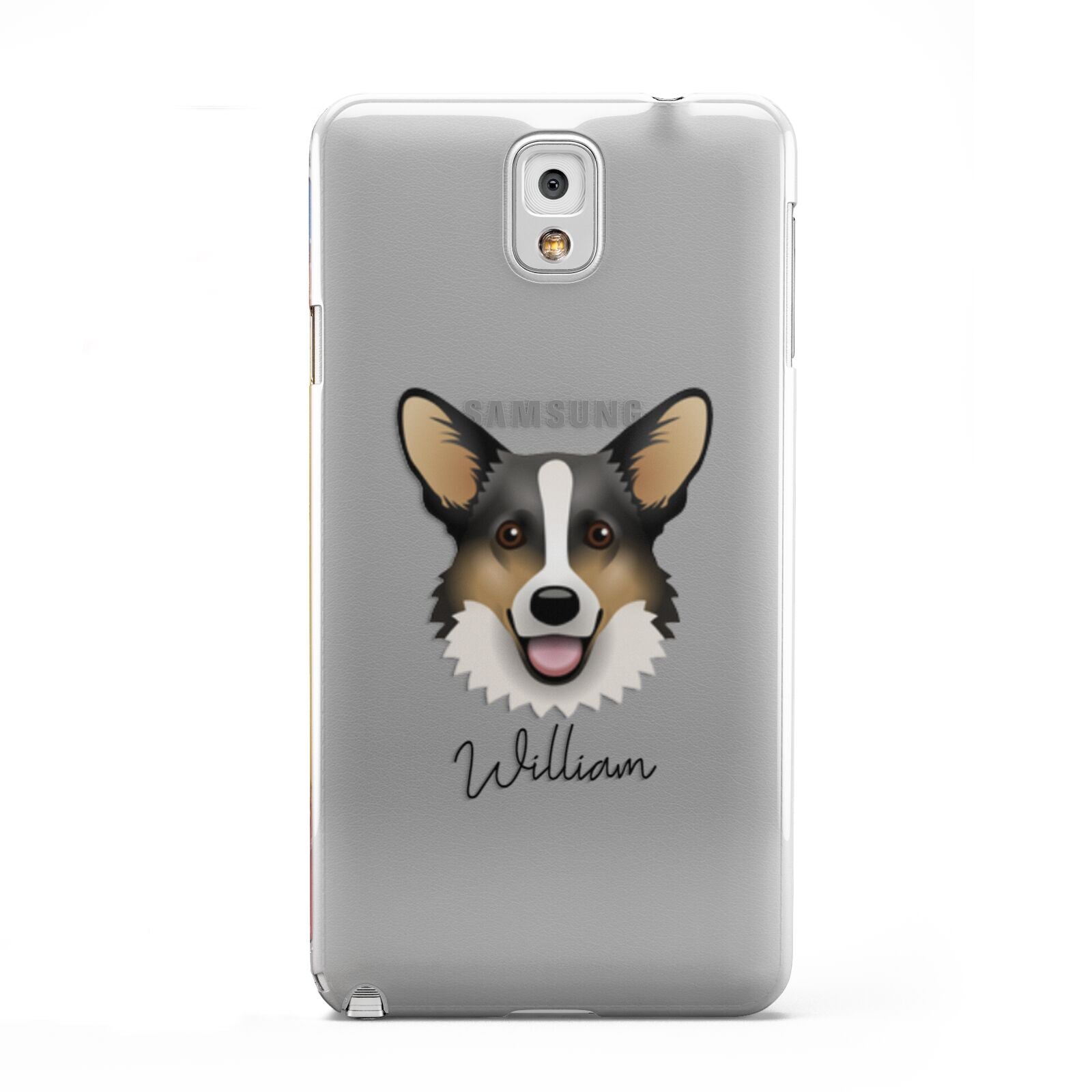 Cardigan Welsh Corgi Personalised Samsung Galaxy Note 3 Case