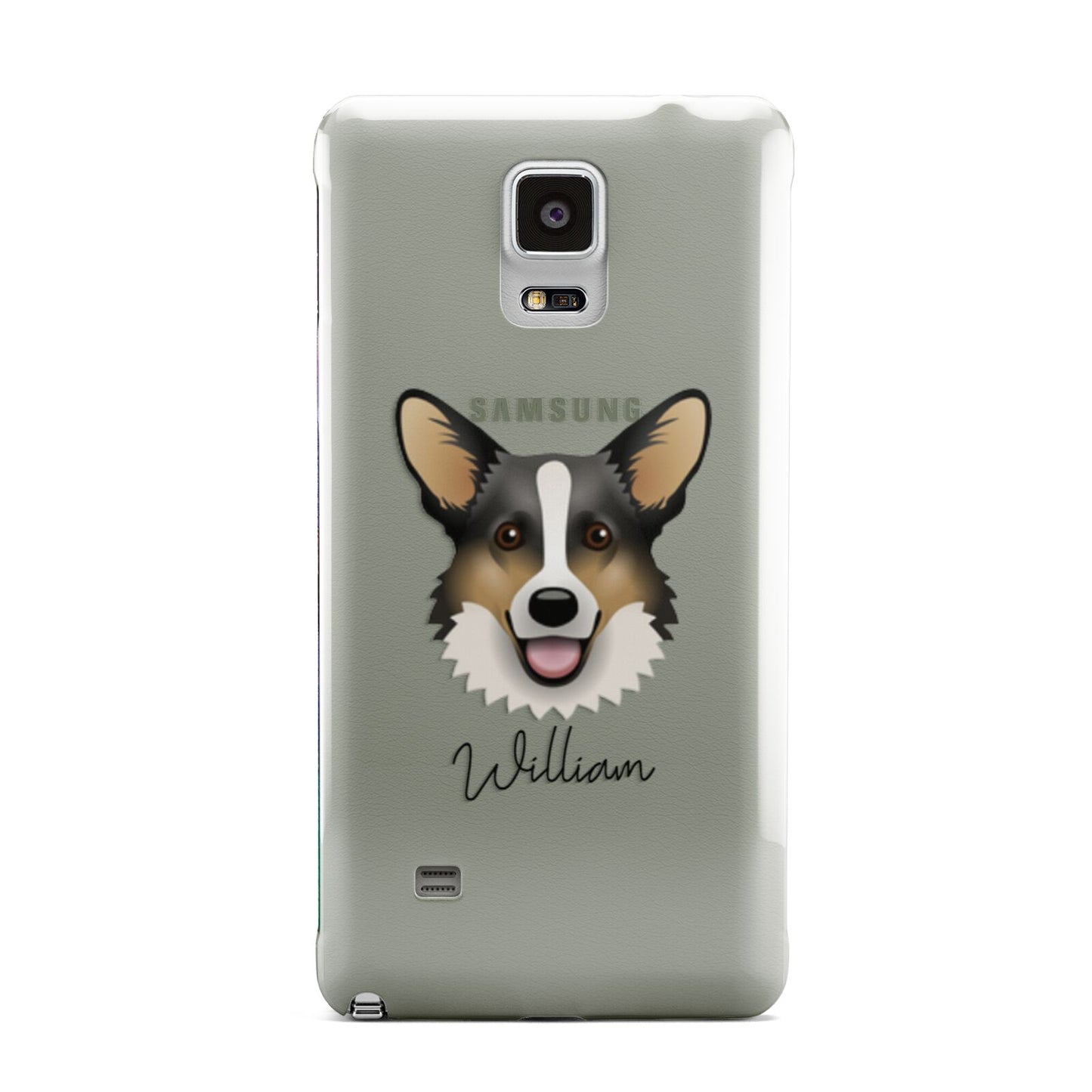 Cardigan Welsh Corgi Personalised Samsung Galaxy Note 4 Case