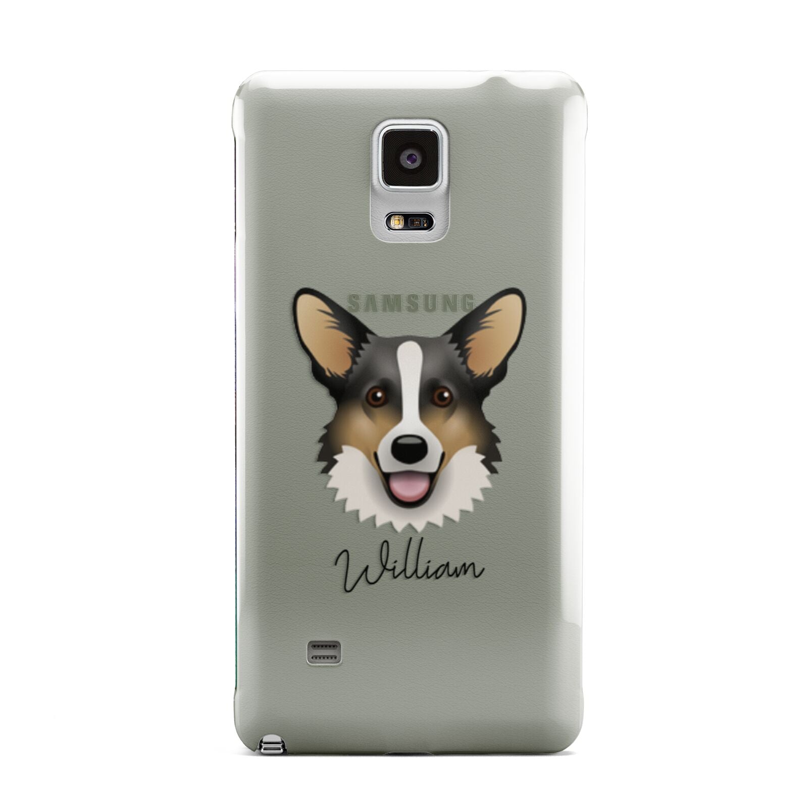 Cardigan Welsh Corgi Personalised Samsung Galaxy Note 4 Case