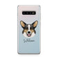 Cardigan Welsh Corgi Personalised Samsung Galaxy S10 Plus Case
