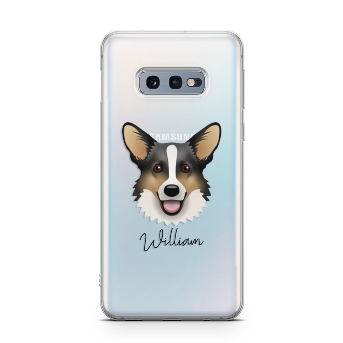 Cardigan Welsh Corgi Personalised Samsung Galaxy S10E Case