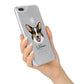 Cardigan Welsh Corgi Personalised iPhone 7 Plus Bumper Case on Silver iPhone Alternative Image